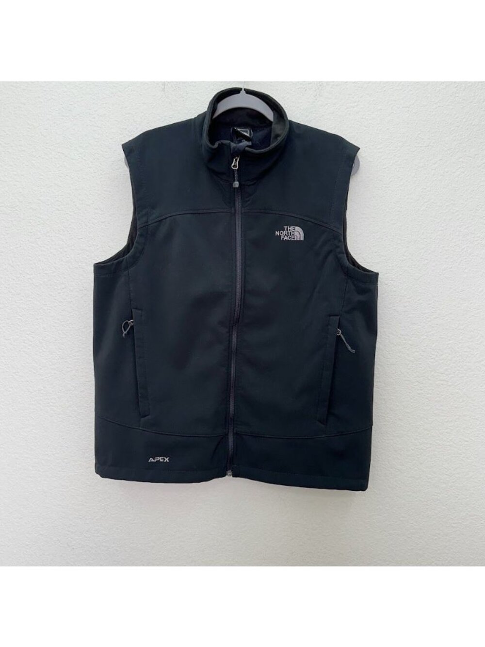 The North Face Apex Bionic 3 Full Zip Fleece Lined Sleeveless Vest Mens sz Large
